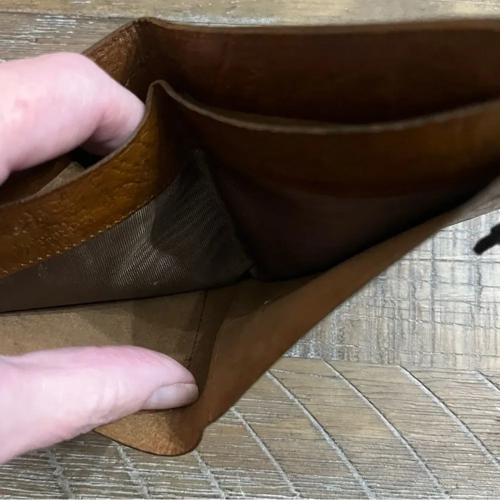 Vintage Sable Persian Leather Slim Jacket Wallet.